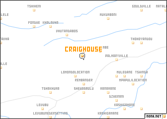 map of Craighouse