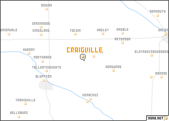 map of Craigville