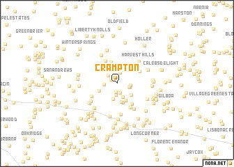 map of Crampton