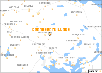 map of Cranberry Village