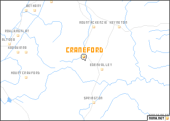 map of Craneford