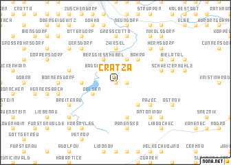 map of Cratza