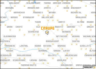 map of Craupe