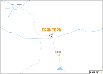map of Crawford