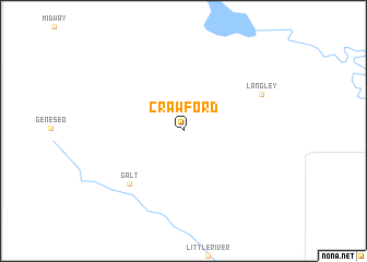 map of Crawford