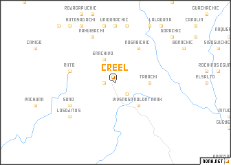 map of Creel