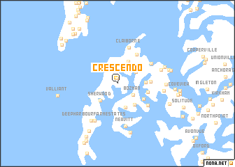 map of Crescendo