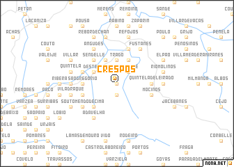 map of Crespos