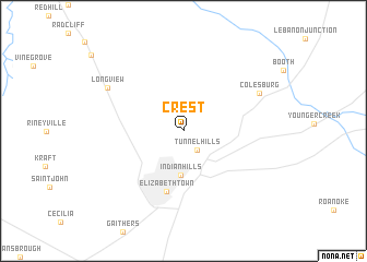 map of Crest