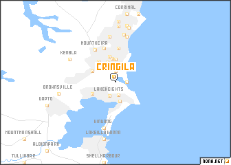 map of Cringila
