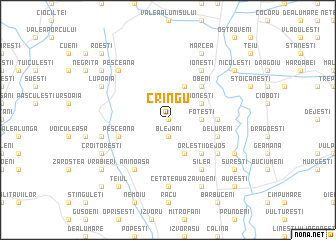 map of Crîngu