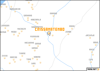 map of Crissamatembo