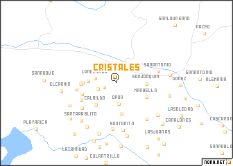 map of Cristales