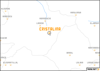 map of Cristalina