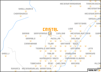 map of Cristal