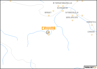 map of Crivina