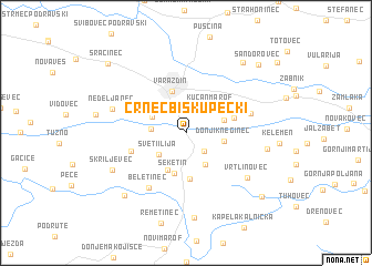 map of Črnec Biškupečki