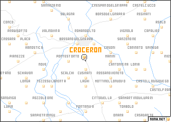 map of Croceron