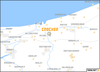 map of Crocker