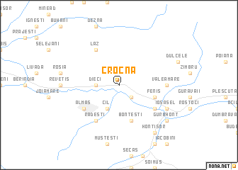 map of Crocna