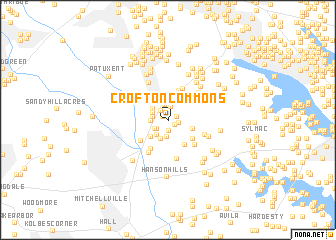 map of Crofton Commons