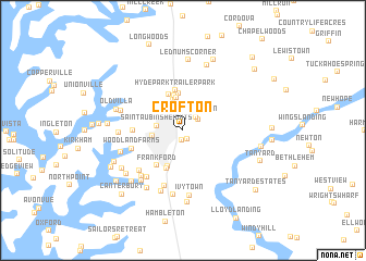 map of Crofton