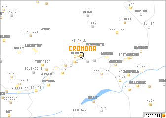 map of Cromona