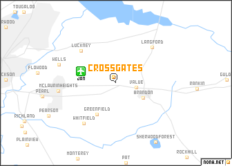 map of Crossgates