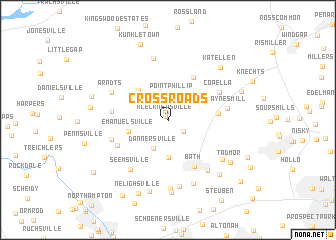 map of Crossroads