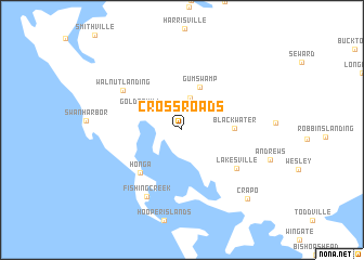 map of Crossroads