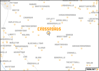 map of Crossroads