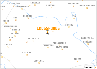 map of Crossroads