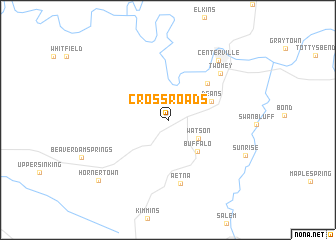 map of Crossroads