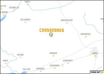 map of Crossroads