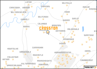map of Crosston