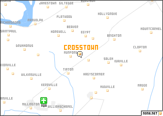 map of Crosstown