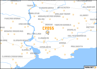 map of Cross