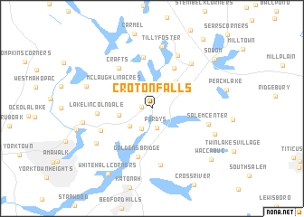 map of Croton Falls