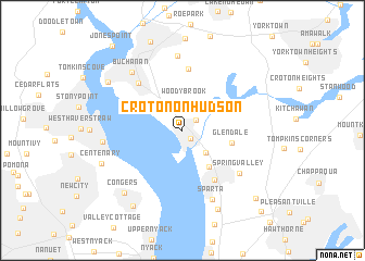 map of Croton-on-Hudson