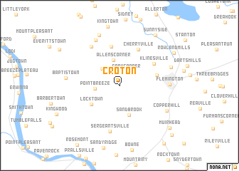 map of Croton