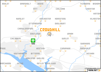 map of Crowdhill