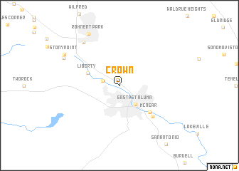 map of Crown