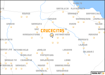map of Crucecitas