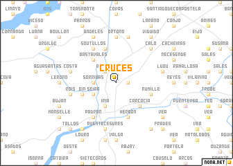 map of Cruces