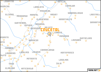 map of Crucetal