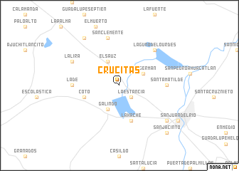 map of Crucitas