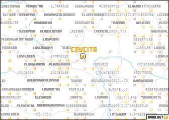 map of Crucita