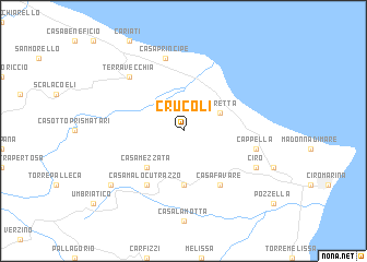 map of Crucoli