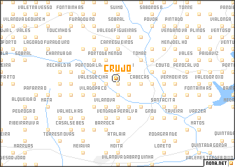 map of Crujo