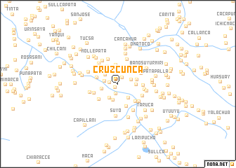 map of Cruzcunca